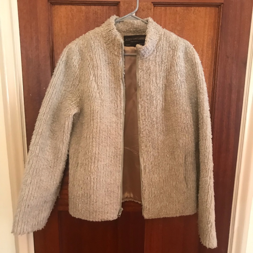 Vintage Jacques Saint Laurent Shearling Coat